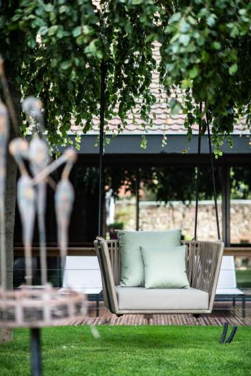 Espace détente au Chambard